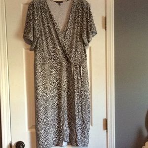 Madison leopard print dress